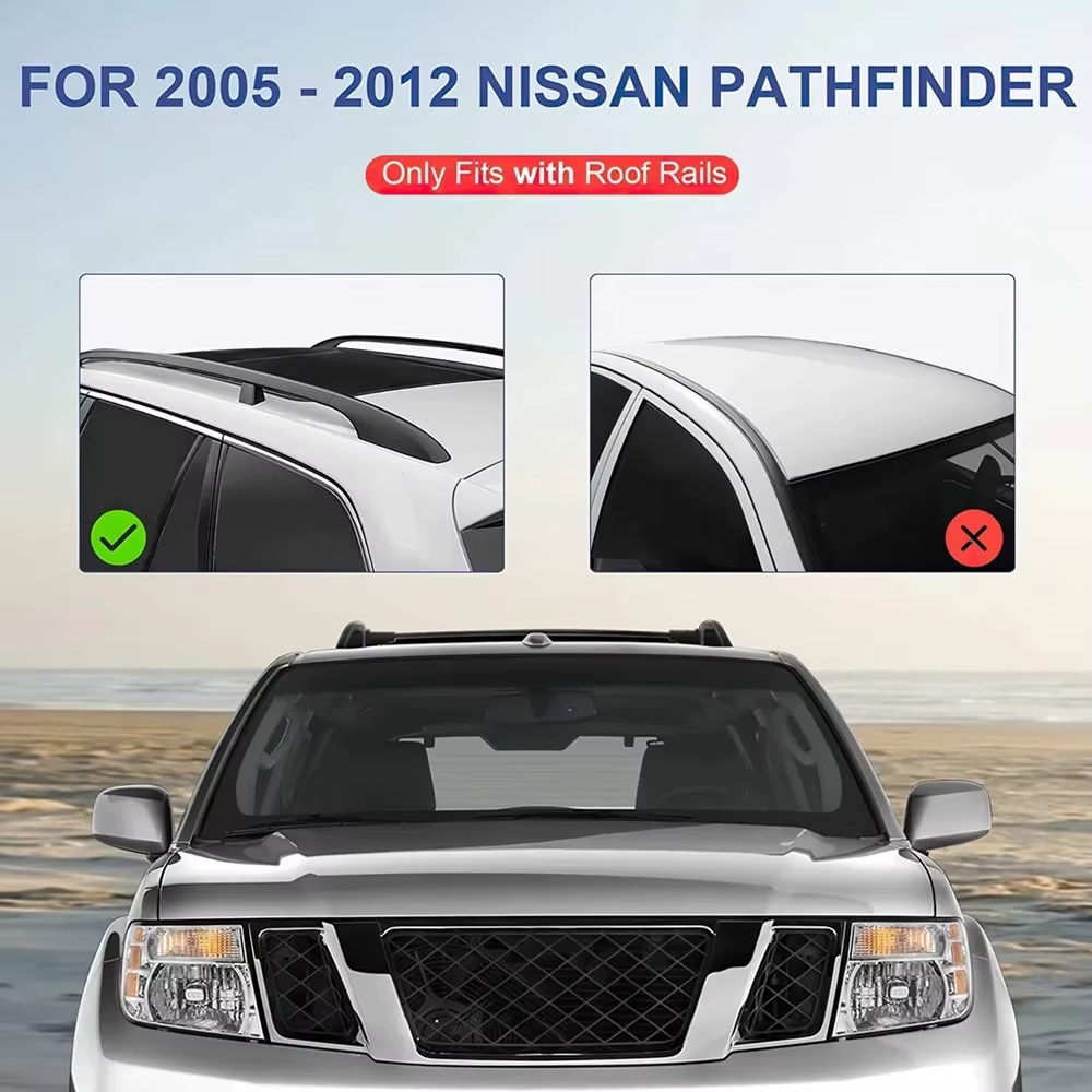 Portaequipajes aluminio – Nissan Pathfinder 2005-2012 - imagen 2