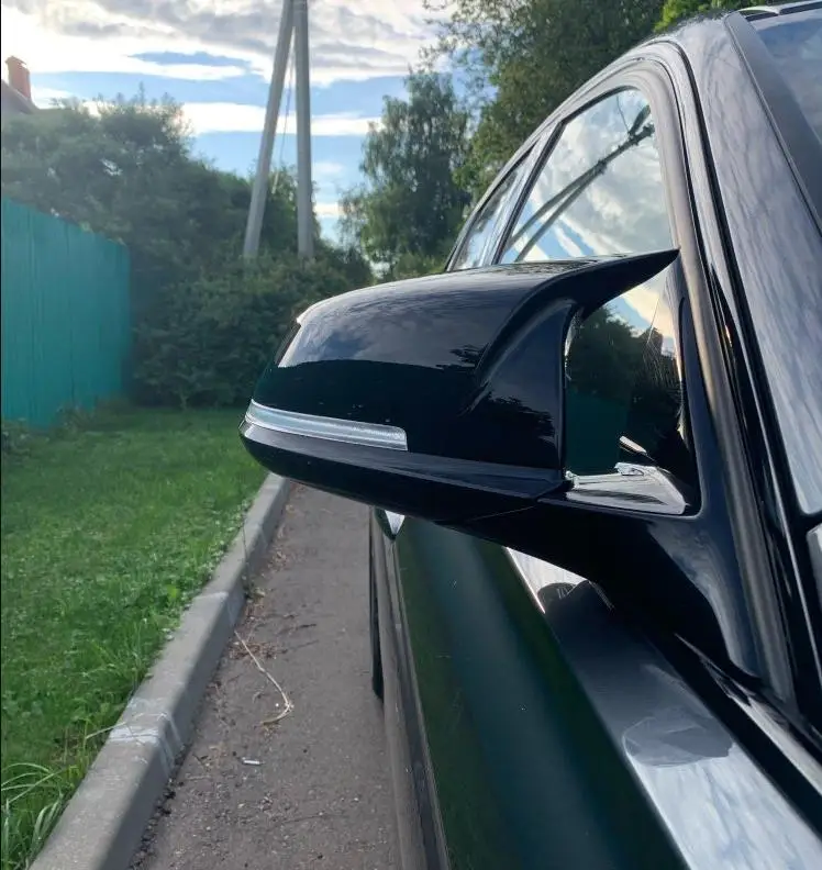 Tapa retrovisor fibra carbono negro BMW X1 F48 X2 Toyota Supra - imagen 5