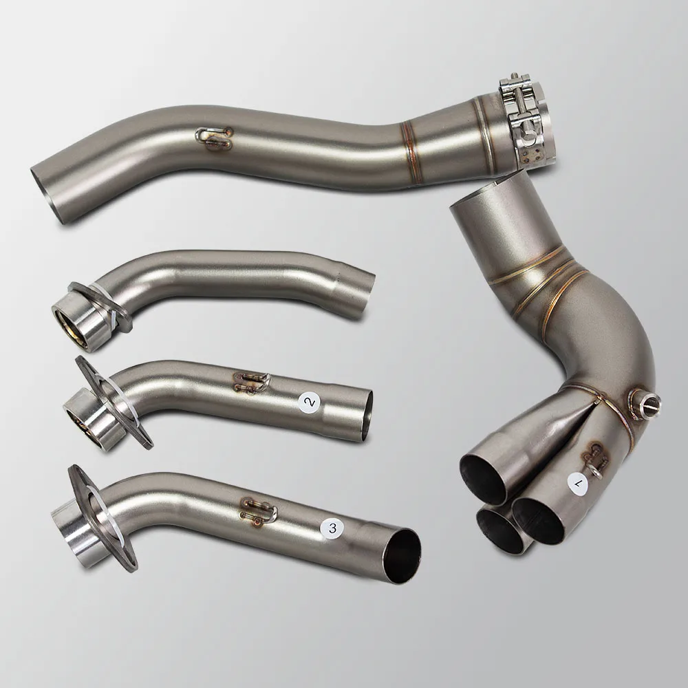 Colector de escape inoxidable 51 mm para Yamaha MT-09/FZ-09/XSR900 - imagen 3