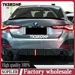 Parachoques trasero con difusor LED y alerón para BMW Serie 3