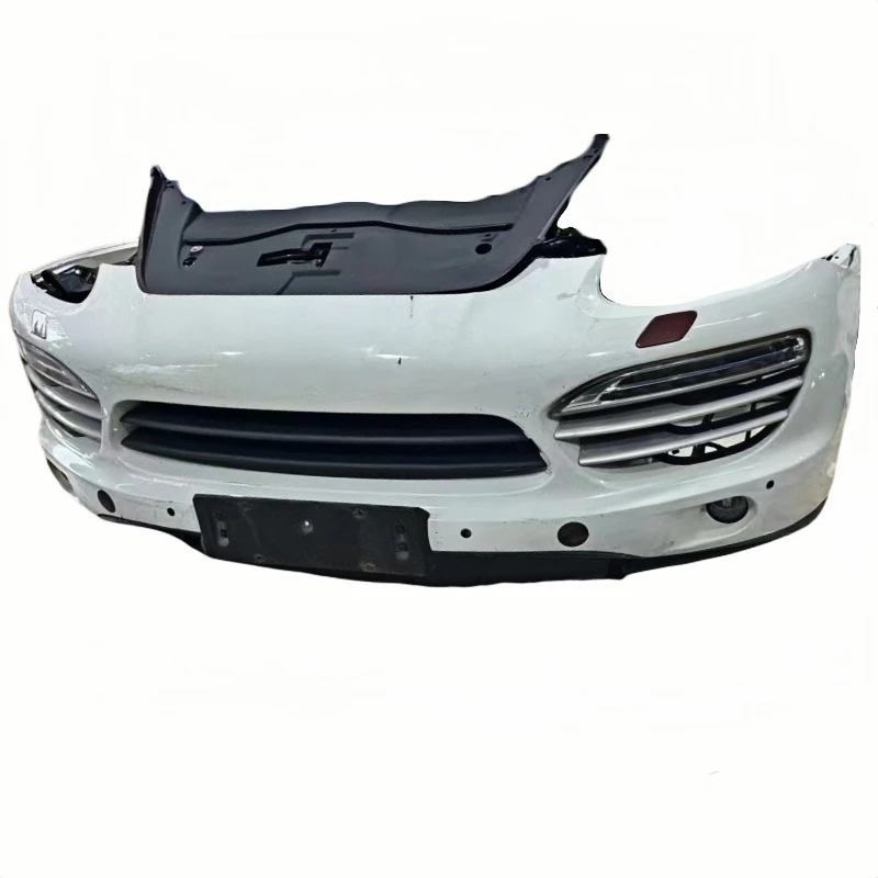 Utilizado para parachoques delantero Porsche Cayenne con ventilador enfriador de red de disipación de calor compatible con accesorio de parachoques delantero - imagen 4