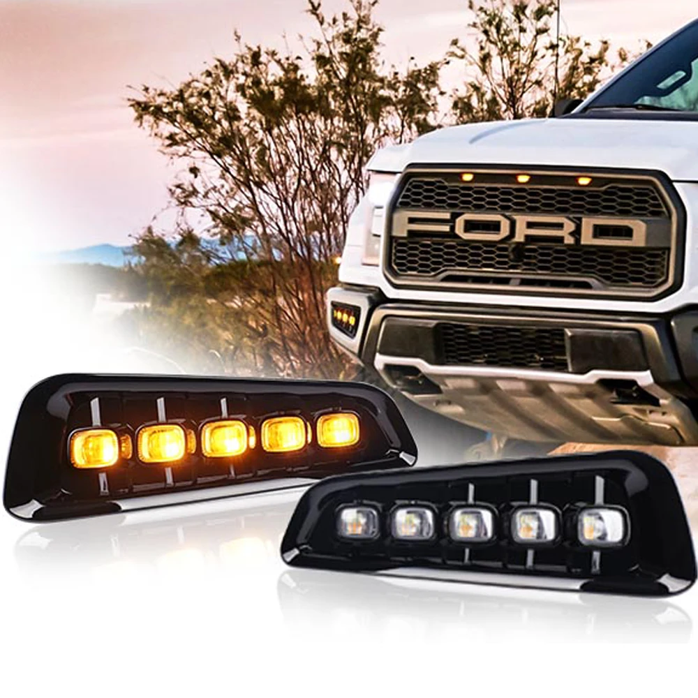Kit luces LED DRL direccionales Ford Raptor F150 2016-2020 - imagen 4
