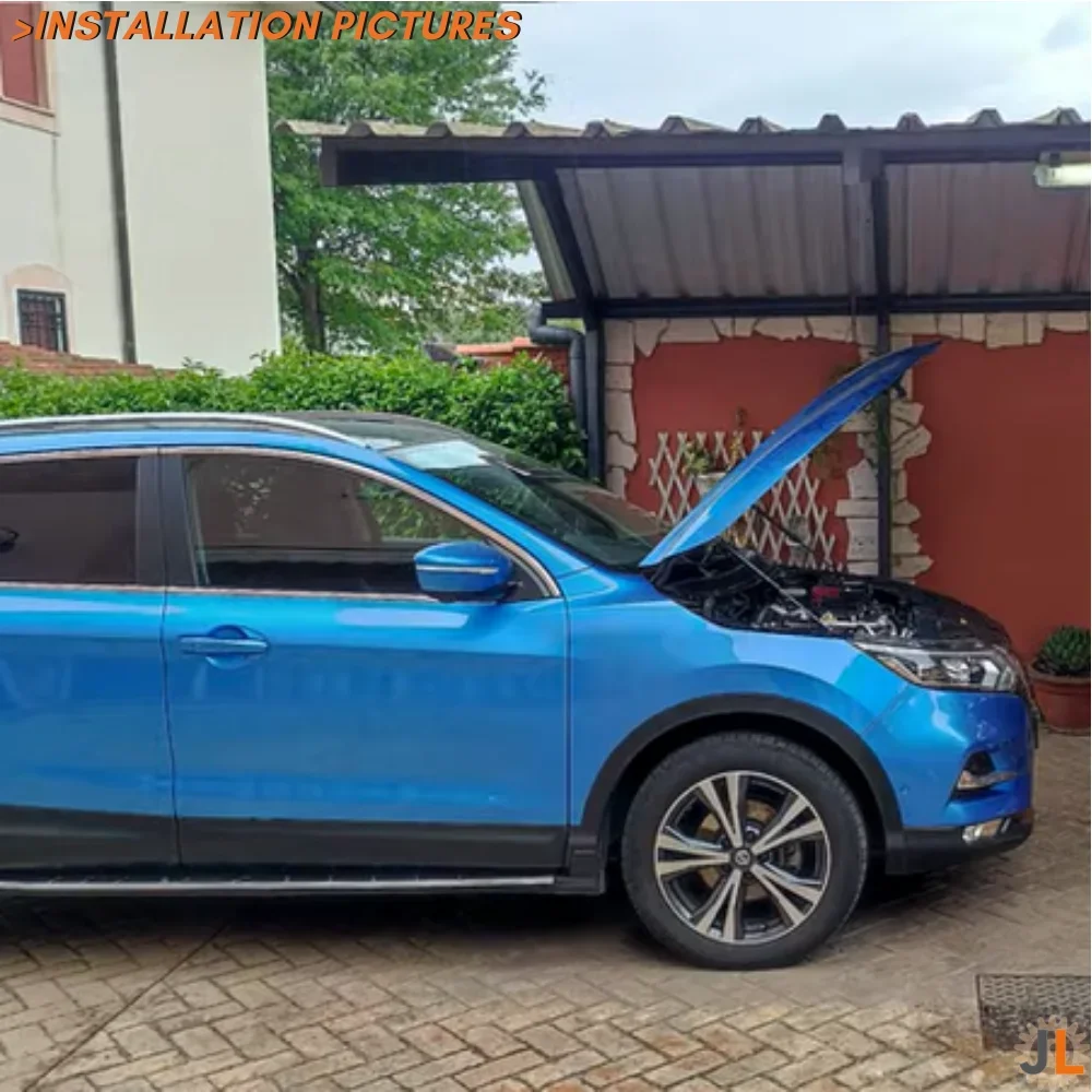 Resortes gas capó fibra carbono Nissan Qashqai J11 2014-2022 - imagen 2
