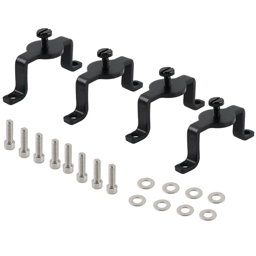 Placas adaptadoras de aluminio billet y arneses