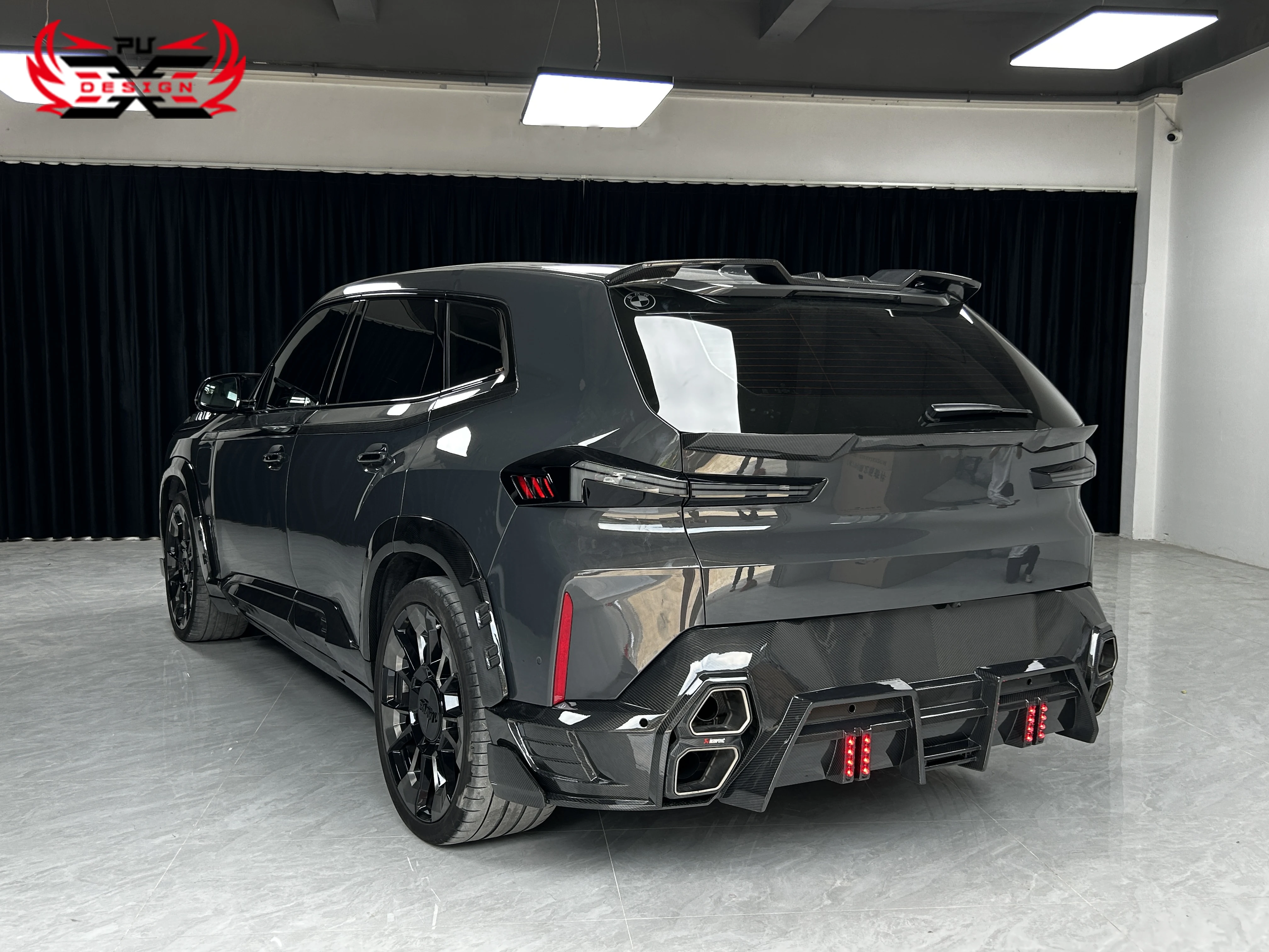 Alta calidad para XM G09 LD estilo seco fibra de carbono difusor trasero alerón Kit de cuerpo - imagen 3