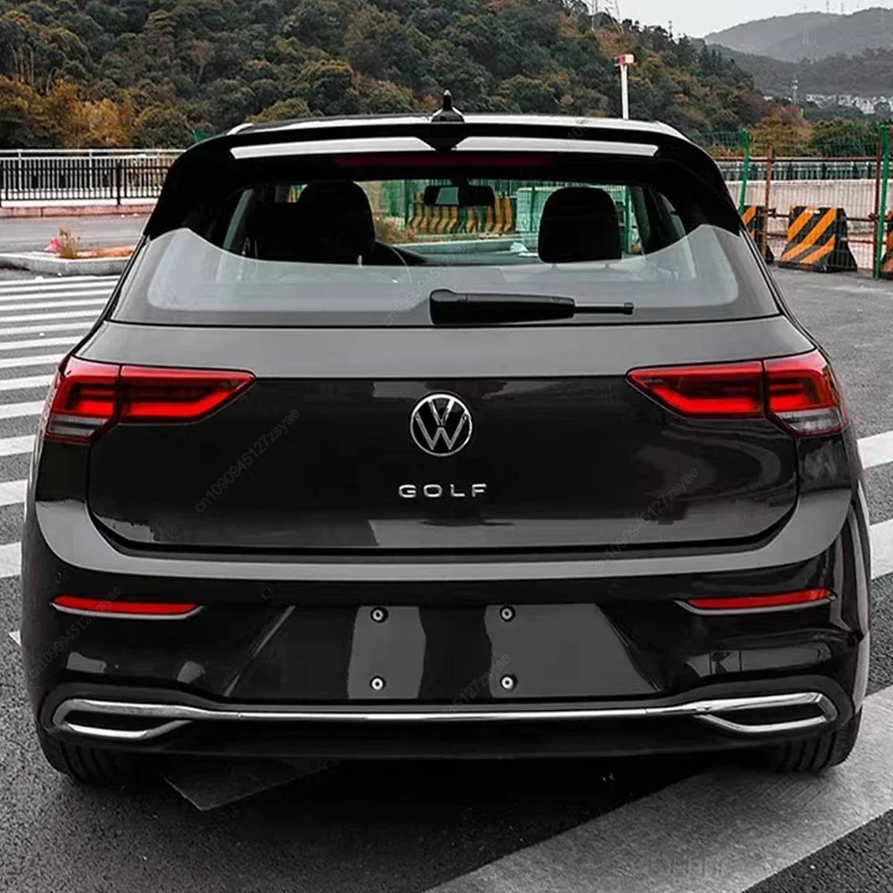 Alerón trasero CS ClubSport negro para VW Golf 8 MK8 R-Line 2020-2024