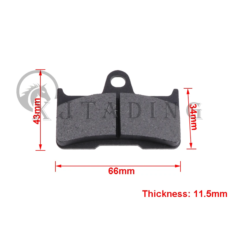Pastillas de freno delanteras y traseras CF Moto X5 X6 X8 U5 - imagen 5
