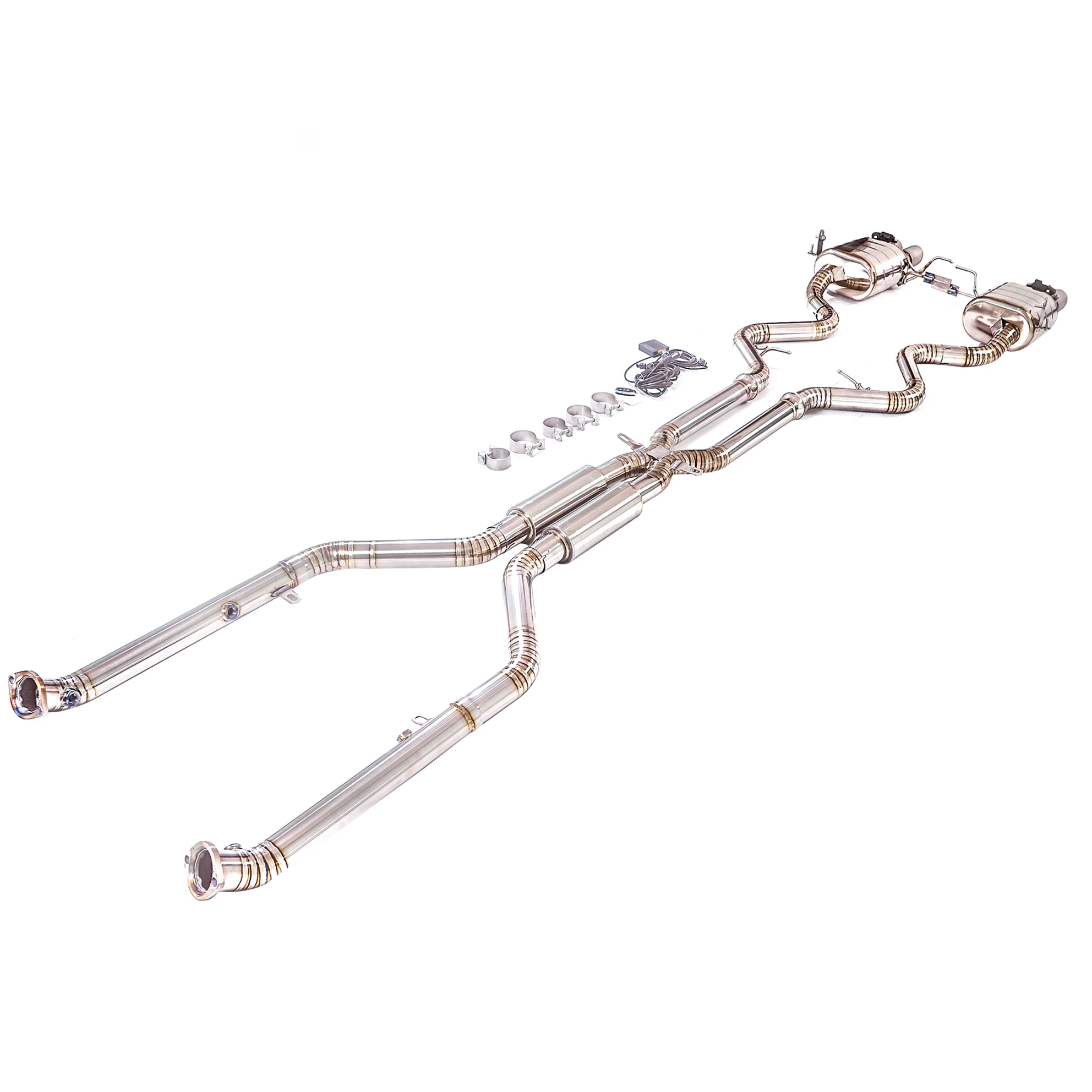 GFC Catback silenciador de escape válvula eléctrica – BMW M3/M4 E90-E93 - imagen 3