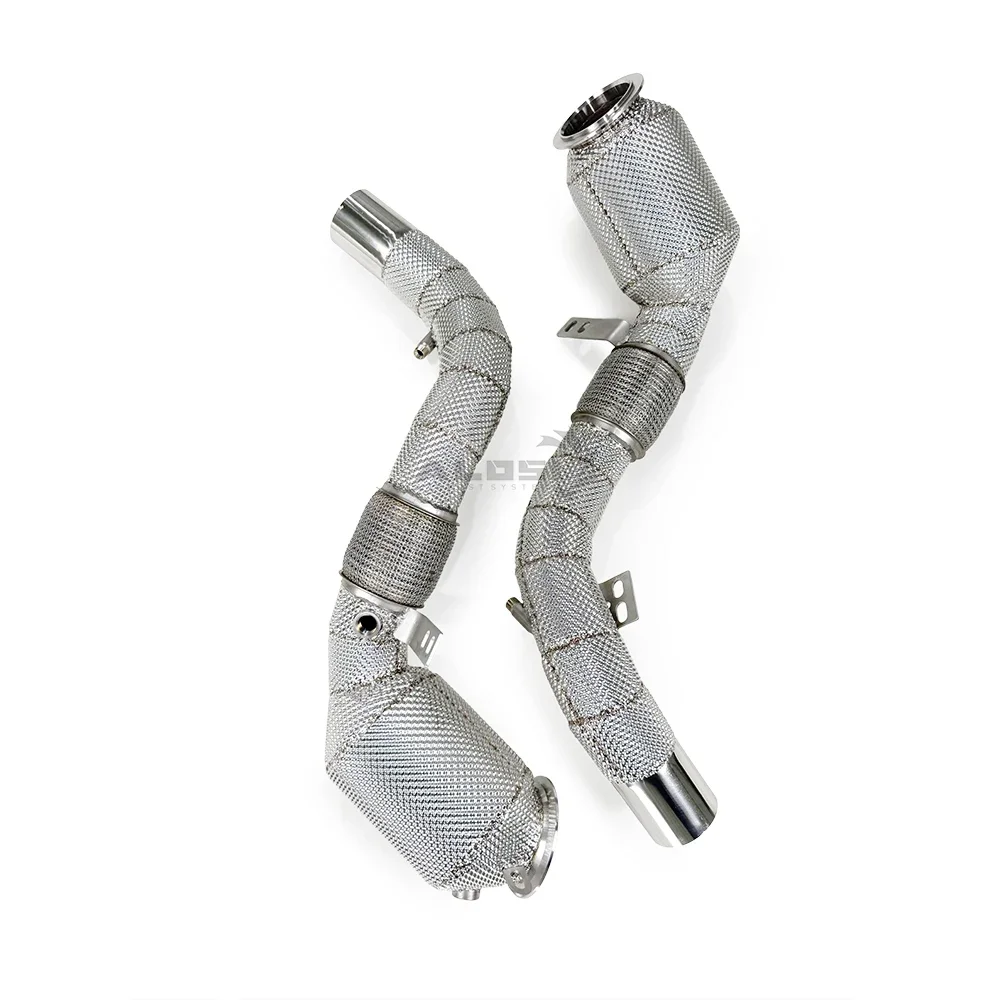 Bajante de escape de acero inoxidable para BMW X5 G05 M50I