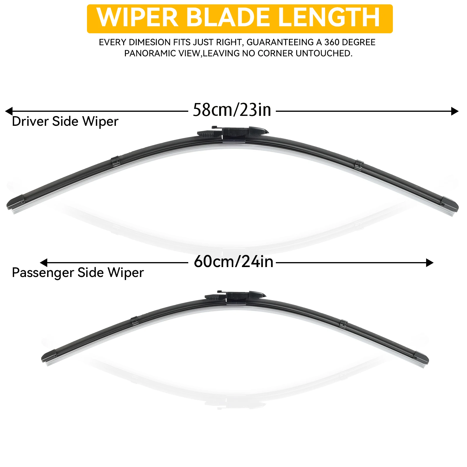 Escobillas limpiaparabrisas delanteras para BMW Serie 5 E60/E61 - imagen 2