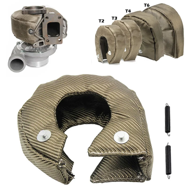 Protector térmico turbo titanio racing T2 T3 T4 T6