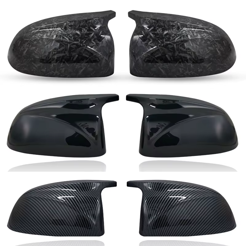 Cubiertas espejo estilo M negro para BMW X3 X4 X5 X6 2018-2020 - imagen 3