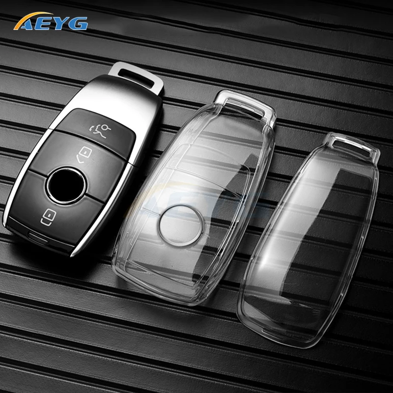 Funda de TPU para llave de coche Mercedes Benz A C E S G clase W177 W205 W213 X167 W222 CLA GLE GLB GLS AMG Maybach - imagen 4