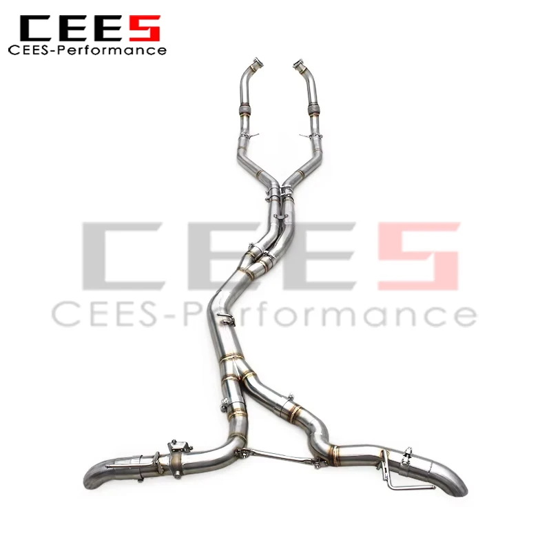 Sistema de escape catback Cees con válvula – Audi SQ5 8Y 3.0 T - imagen 3