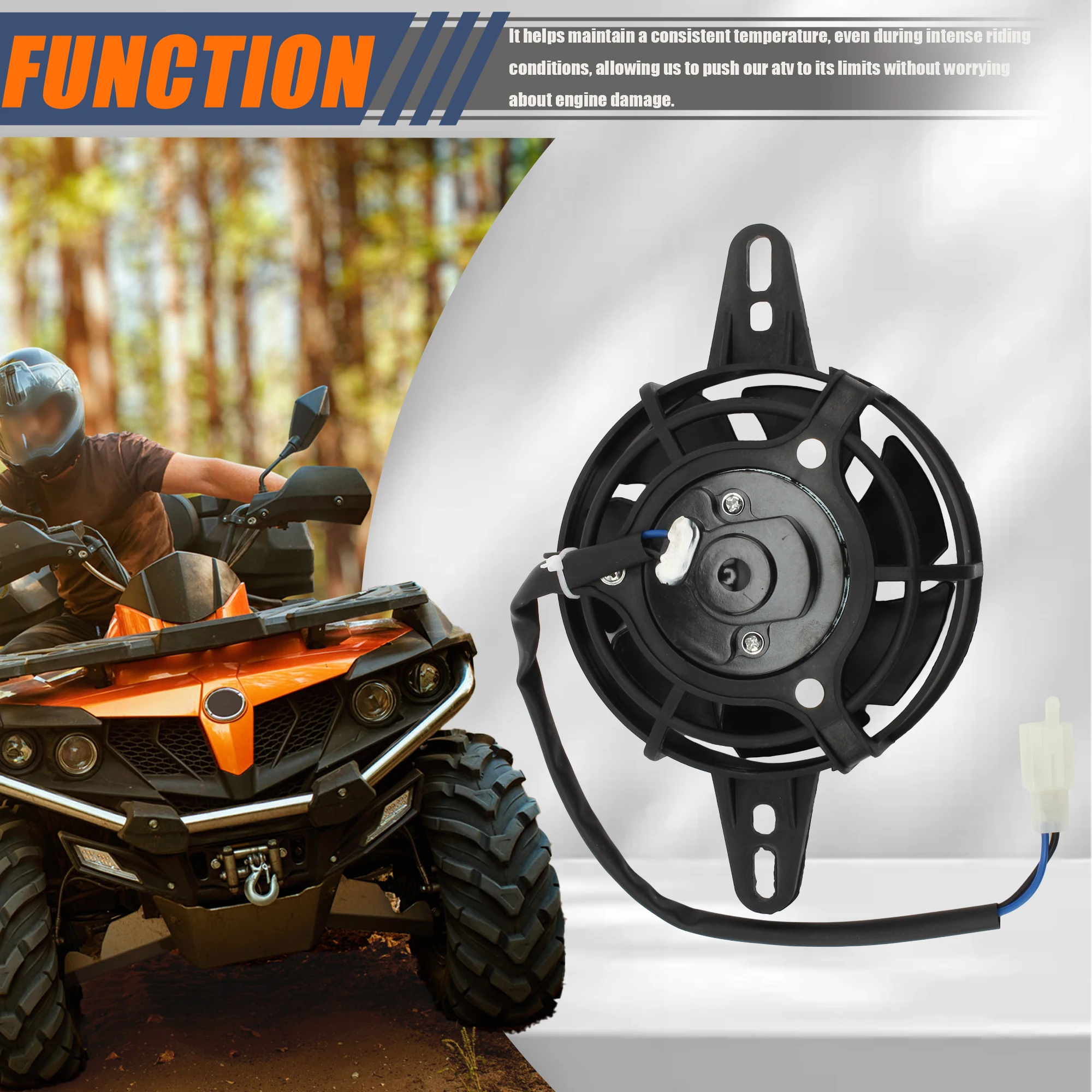Ventilador de refrigeración motor para KTM, Honda y Kawasaki Motocross - imagen 4