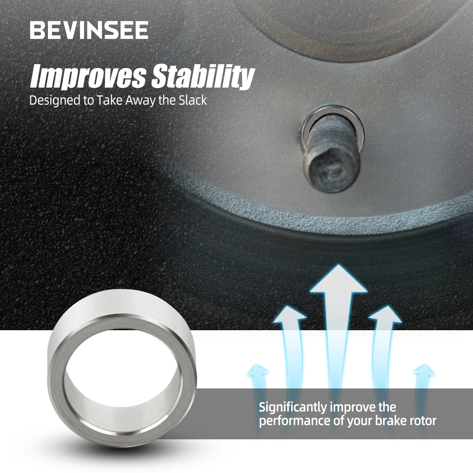 Cuñas de arandela espaciadoras centrales