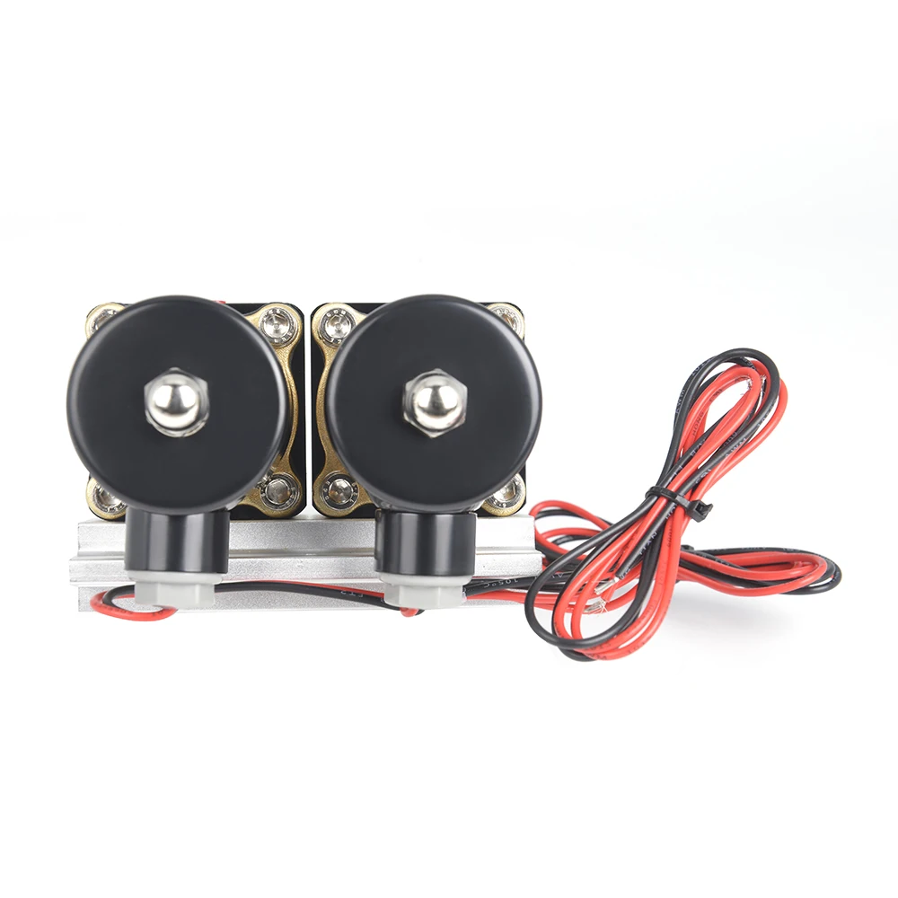 Válvula solenoide doble estación 12V para suspensión neumática 200PSI - imagen 2