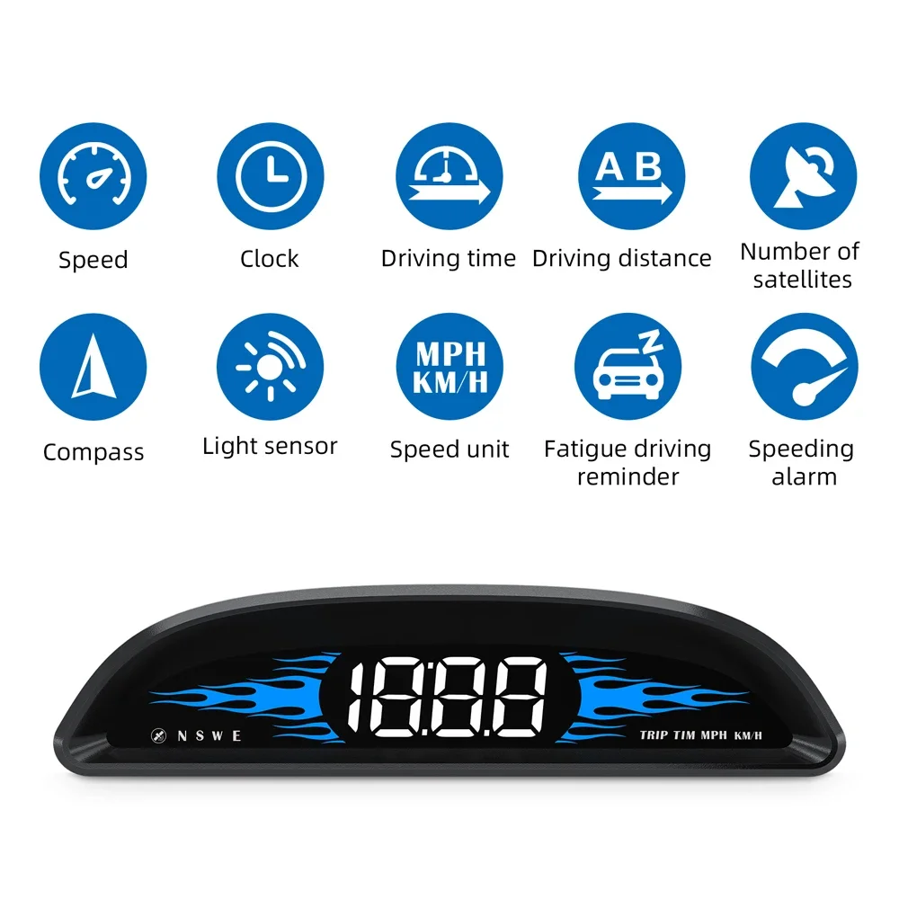 HUD G2 – Velocímetro digital GPS universal para coche