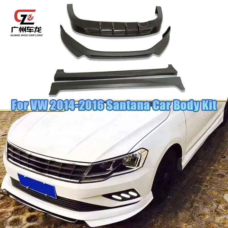 Labio delantero VW Santana 2014-2016 kit carrocería ABS paragolpes - imagen 2
