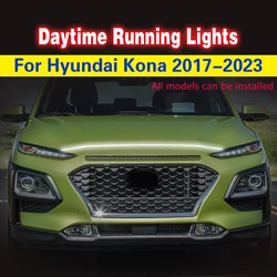 Luz de circulación diurna flexible para Hyundai Kona 2017-2023