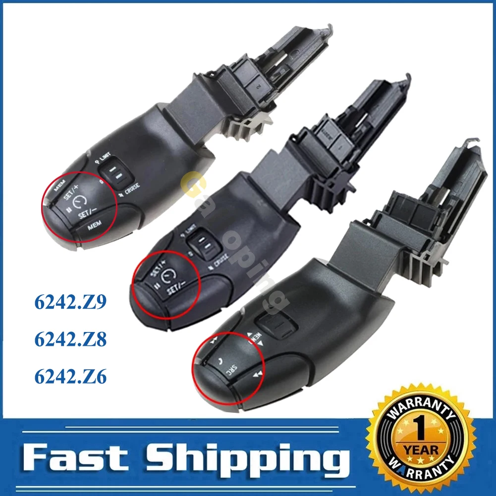 Botón control crucero 6242.Z6 – Peugeot 207 307 Citroën C3 C4