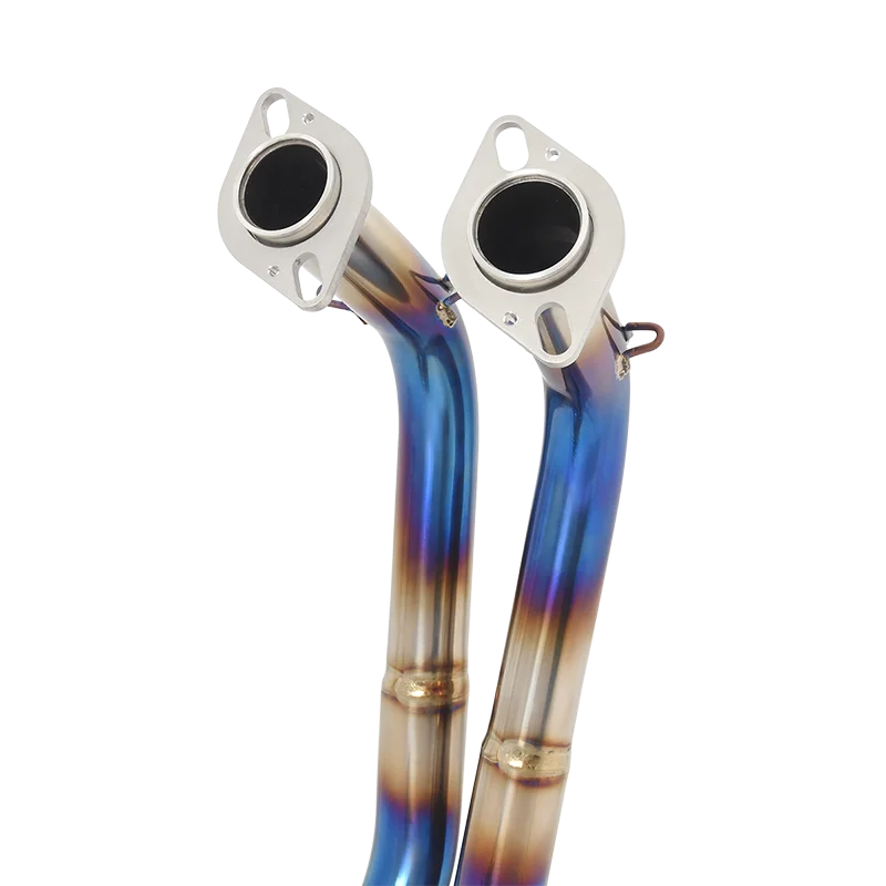 Tubo de enlace titanio para Kawasaki Ninja 250/400 y Z400 - imagen 3