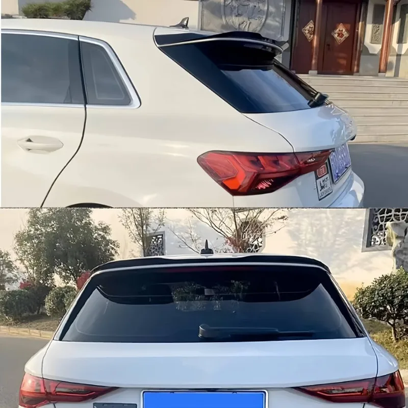 Alerón visto desde arriba en un Audi A3 8Y Sportback