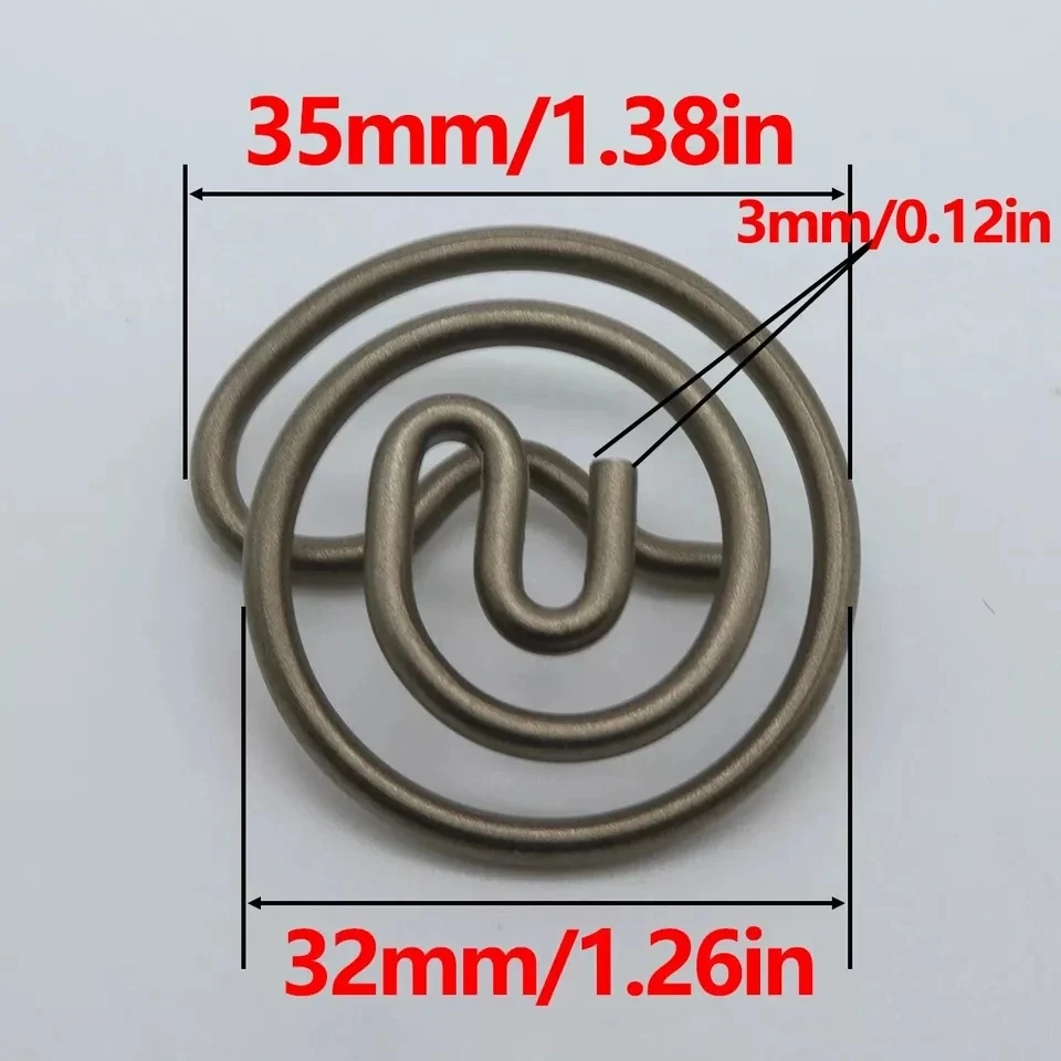 Resorte de servomotor de aleta de válvula de escape electrónica para Audi VW Dodge Porsche Ford Land Rover Benz Kit de reparación - imagen 2