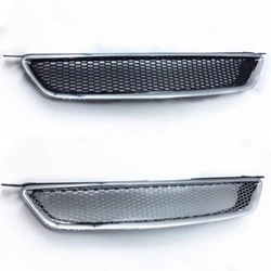 Parrilla de radiador cromada estilo panal para Honda Accord 1998-2002