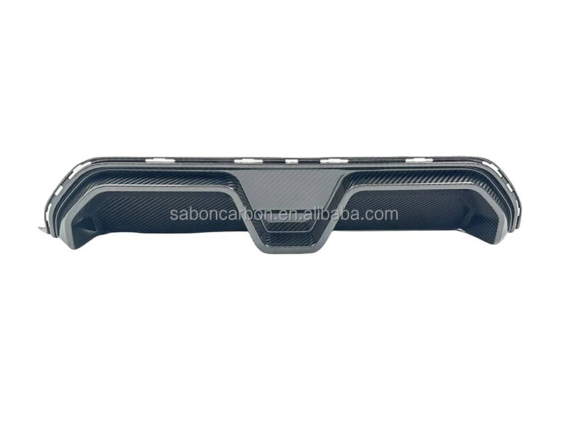 Difusor trasero fibra carbono estilo CS para BMW M5 F90 - imagen 4