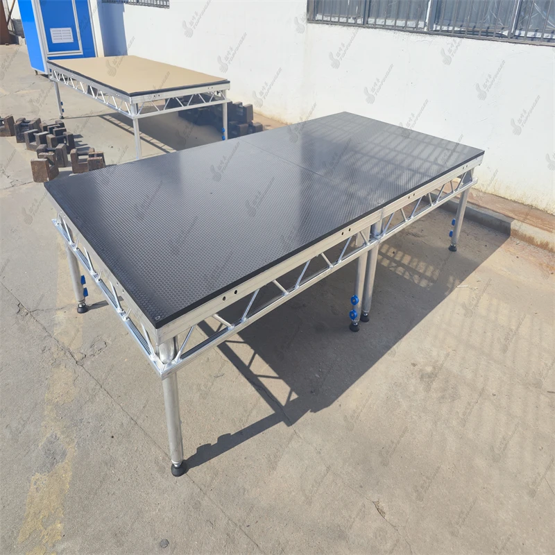 Plataforma de podio portátil de aluminio Topfinger para escenario