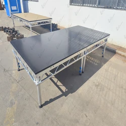 Plataforma de podio portátil de aluminio Topfinger para escenario