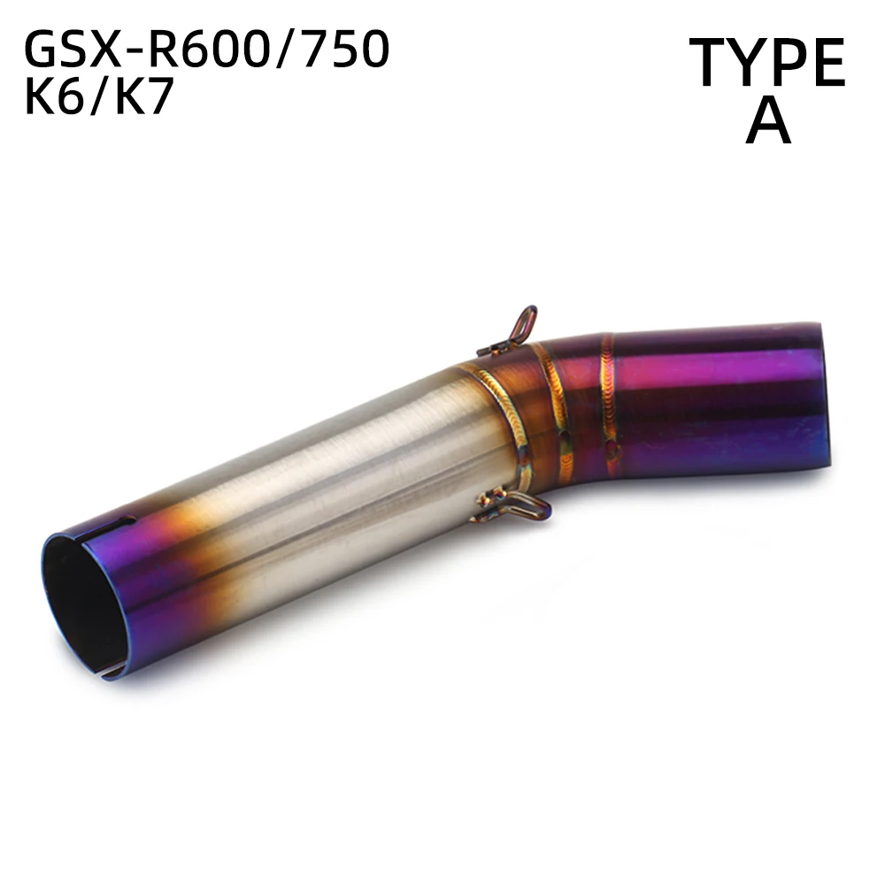 Tubo escape frontal Suzuki GSX 650/750/S 51mm K6-K15 - imagen 2
