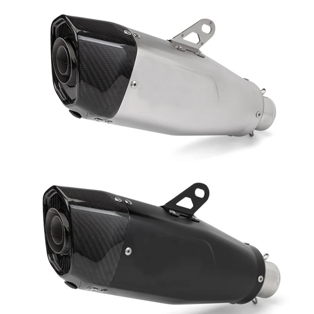 Silenciador universal moto 51 mm de fibra de carbono – K195 - imagen 4