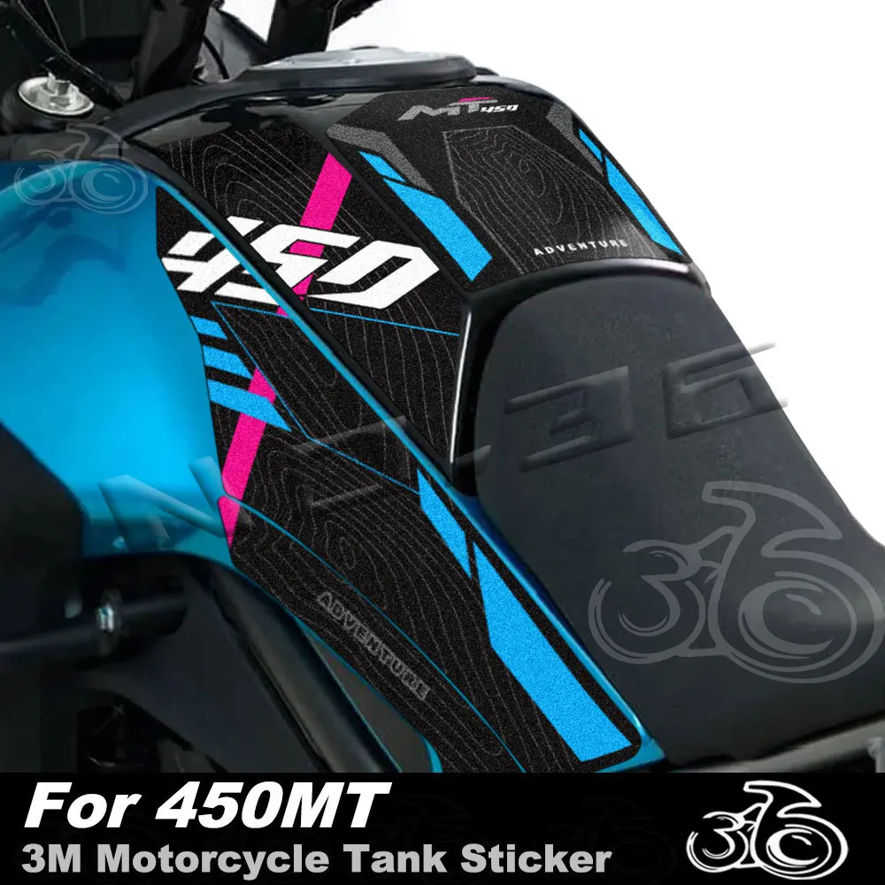 Protector antideslizante depósito combustible CFMOTO 450MT 3M