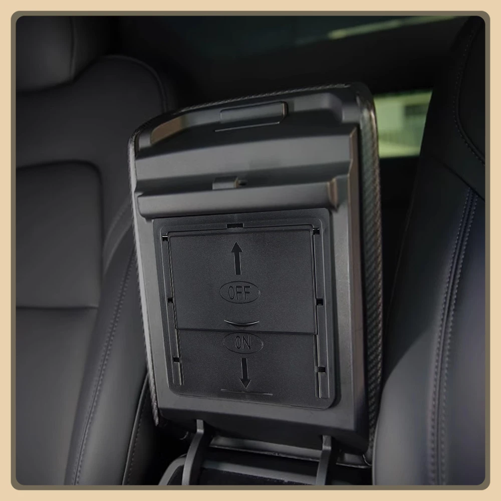 Bandeja organizadora para consola central Tesla Model 3 y Model Y - imagen 3