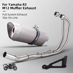 Escape Racing Yamaha MT-03/R3 470mm escape completo