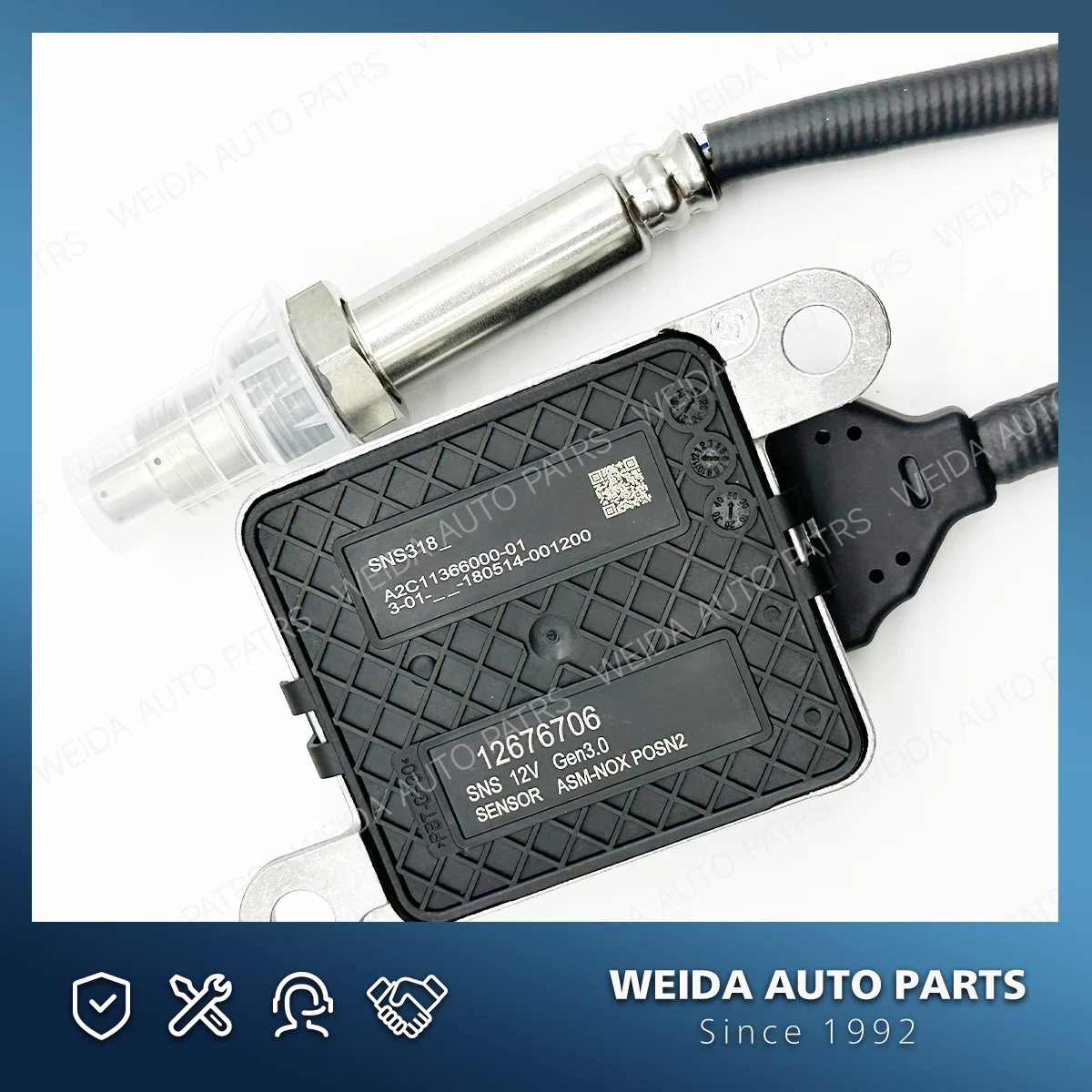 Sensor NOx Chevrolet Silverado GMC Sierra 6.6L Diesel 2017-2019 - imagen 2