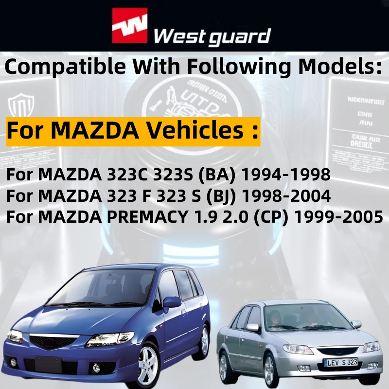 Filtro de aire Westguard Mazda 323 BA/BJ y Premacy 1.9 2.0 - imagen 2