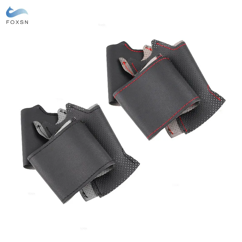 Funda de volante de cuero para Renault Mégane II, Scénic II y Kangoo - imagen 2