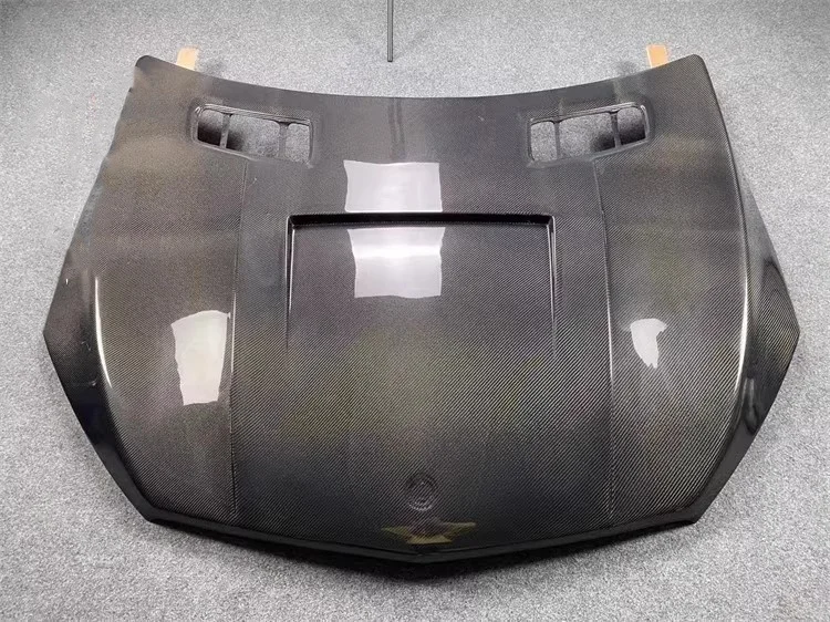 Cubierta de motor de fibra de carbono para Mercedes Benz GLE63 GLE320 W166 Coupe, kit de carrocería de capó ligero modificado - imagen 3