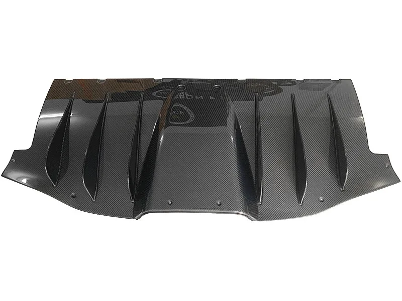 Labio y difusor del parachoques trasero estilo OEM Ferrari 458 Italia - imagen 2