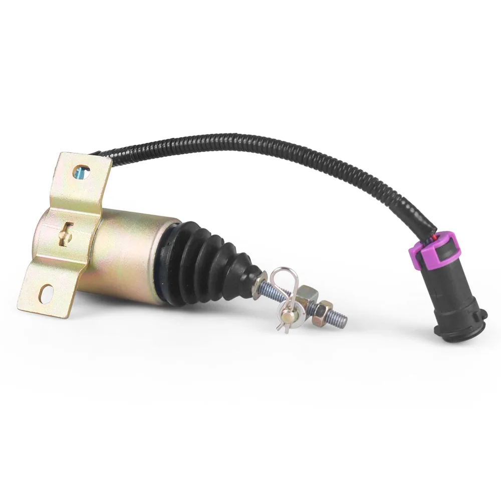 Válvula solenoide de corte de combustible 12 V para motor diésel - imagen 5