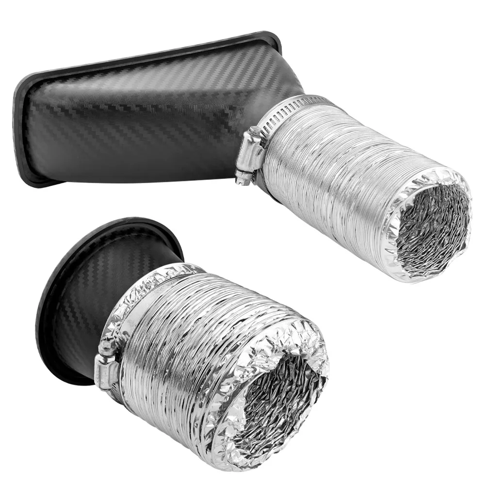 Conducto de admisión turbo universal ABS con efecto carbono - imagen 2