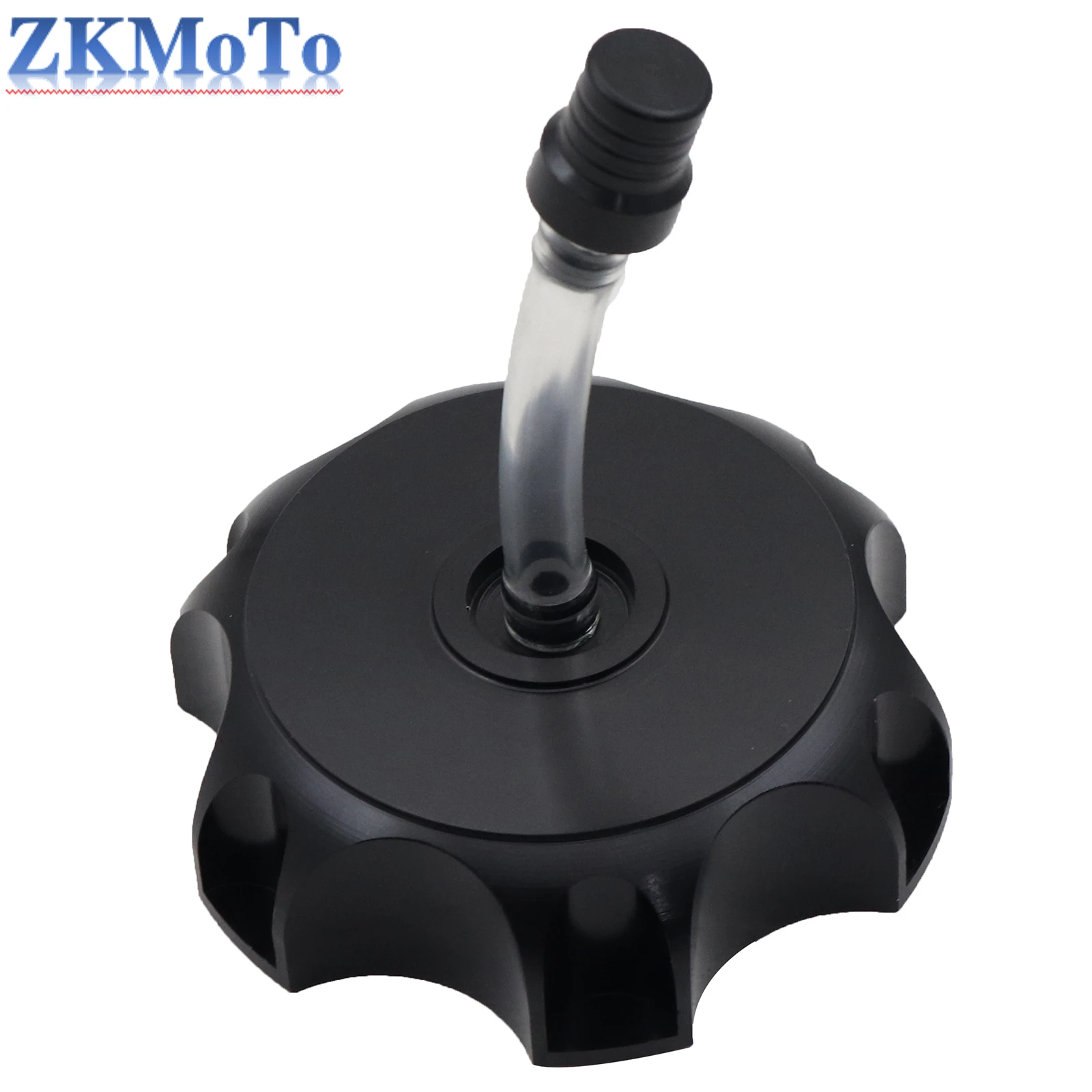 Tapa de combustible aluminio CNC 50mm ventilada - ATV universal - imagen 2