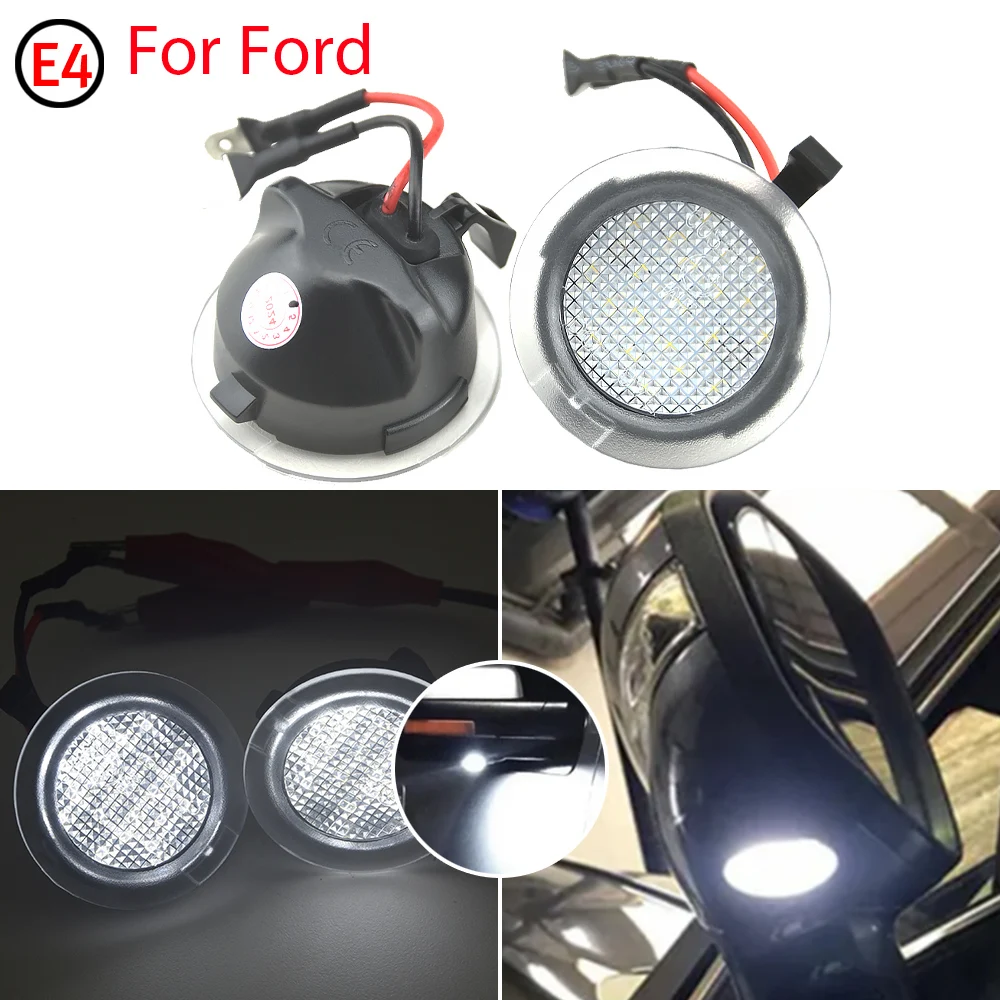 Luces LED de charco Ford Police Interceptor 2013-2019 luz bienvenida - imagen 5