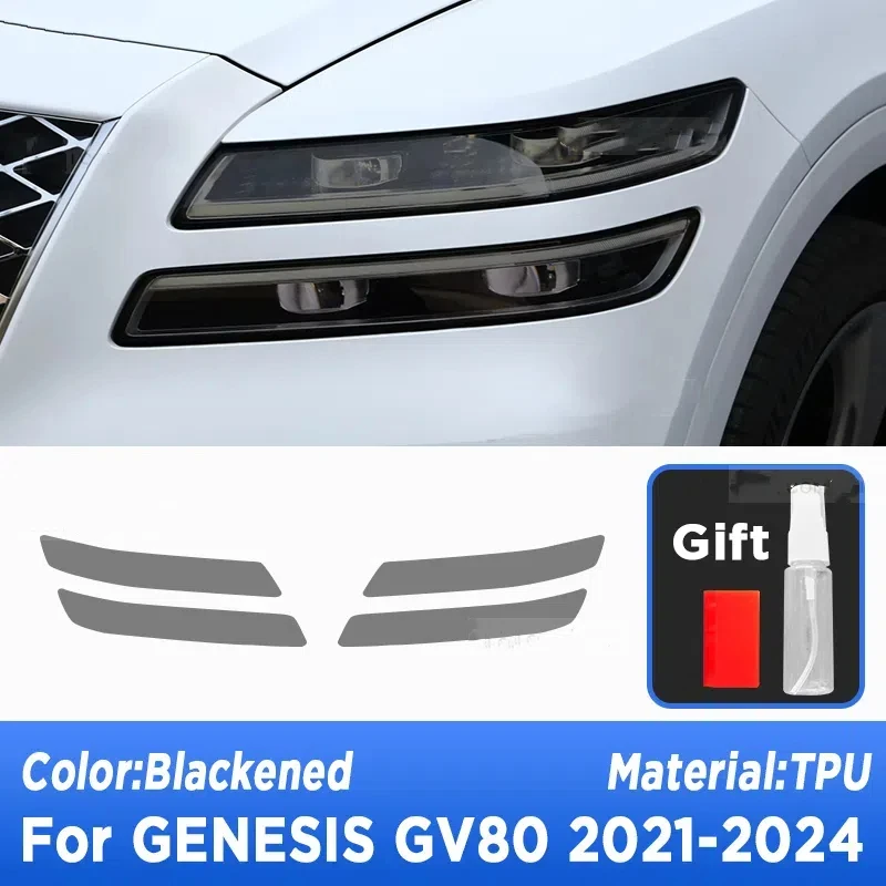 Película protectora TPU faro Genesis GV80 antiarañazos 2021-2024
