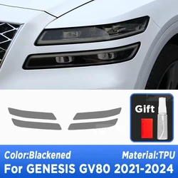 Película protectora TPU faro Genesis GV80 antiarañazos 2021-2024