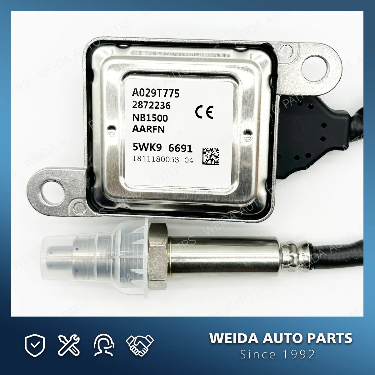 Sensor NOx 5WK9 6691A para Cummins ISB 6.7L