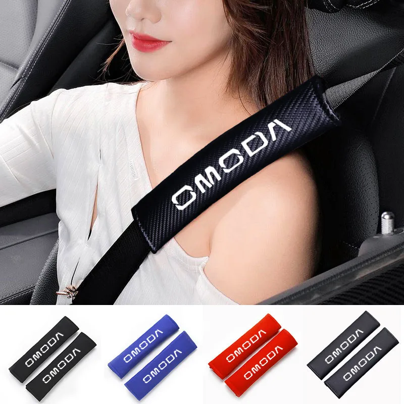 Funda de felpa ajustable para cinturón de seguridad de coche, almohadilla de hombro para Chery, OMODA 5, S5, O5, E5, C5, PRO, PHEV, accesorios
